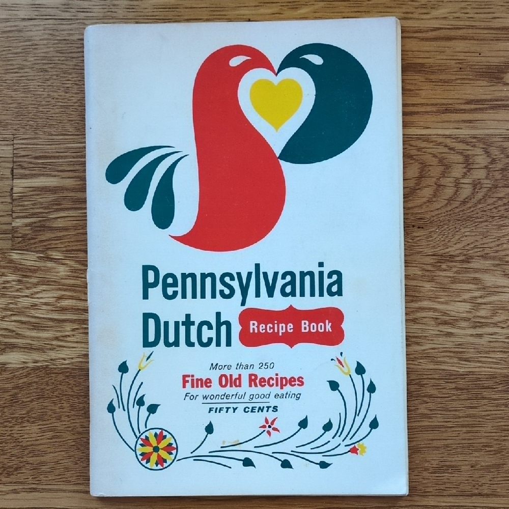 Pennsylvania Dutch Cookbook 1966 Paperback Collectible Retro Nostalgic